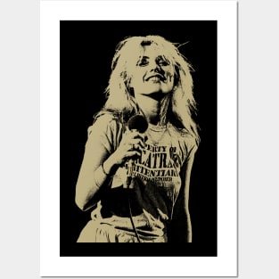 Classic Vintage Blondie Music Setup Official Posters and Art